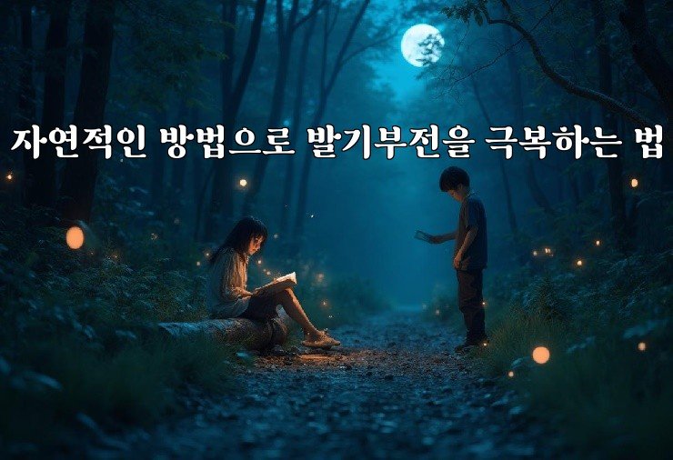 자연적인 방법으로 발기부전을 극복하는 법