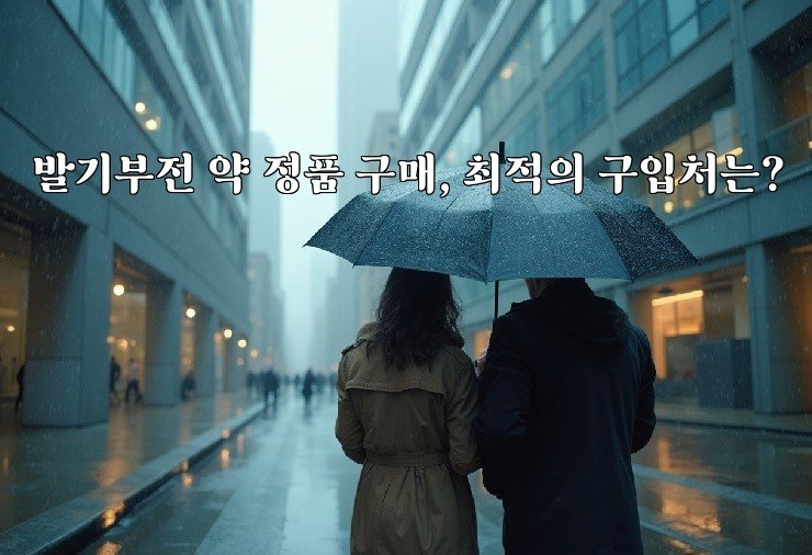 발기부전 약 정품 구매, 최적의 구입처는?