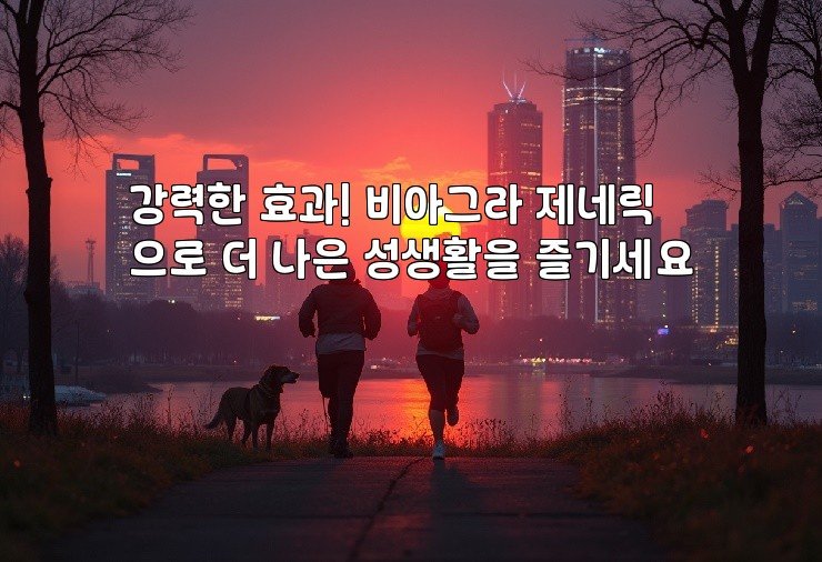 강력한 효과! 비아그라 제네릭으로 더 나은 성생활을 즐기세요