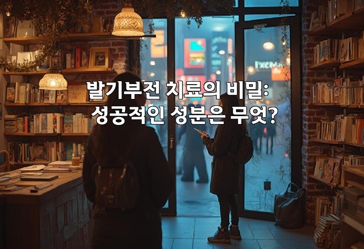 발기부전 치료의 비밀: 성공적인 성분은 무엇?